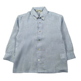 Paio Crippa Camicia Manica Lunga Tinta Unita per Neonato TAMBURON AZZURRO PAIO CRIPPA 