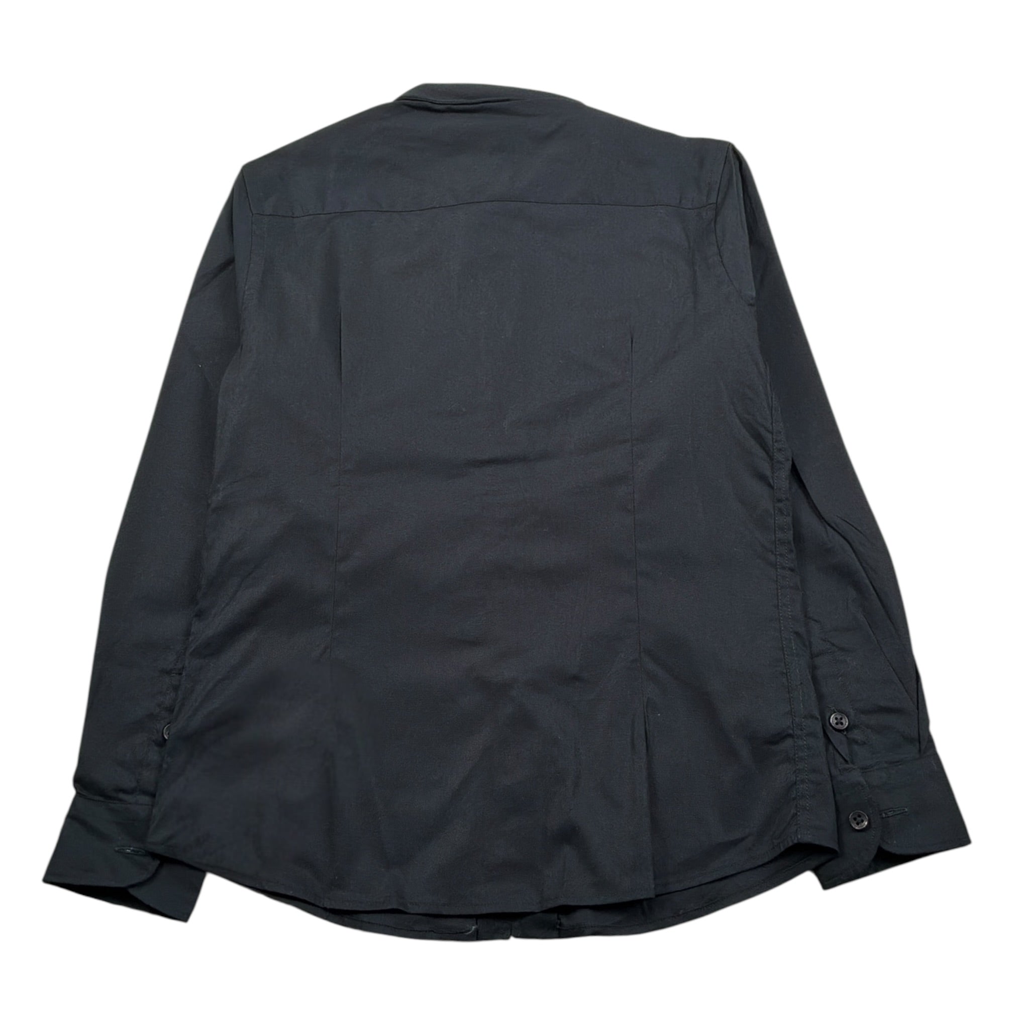 Paolo Pecora Camicia Manica Lunga tinta unita Nero per Bambino PP1701 NERO PAOLO PECORA 