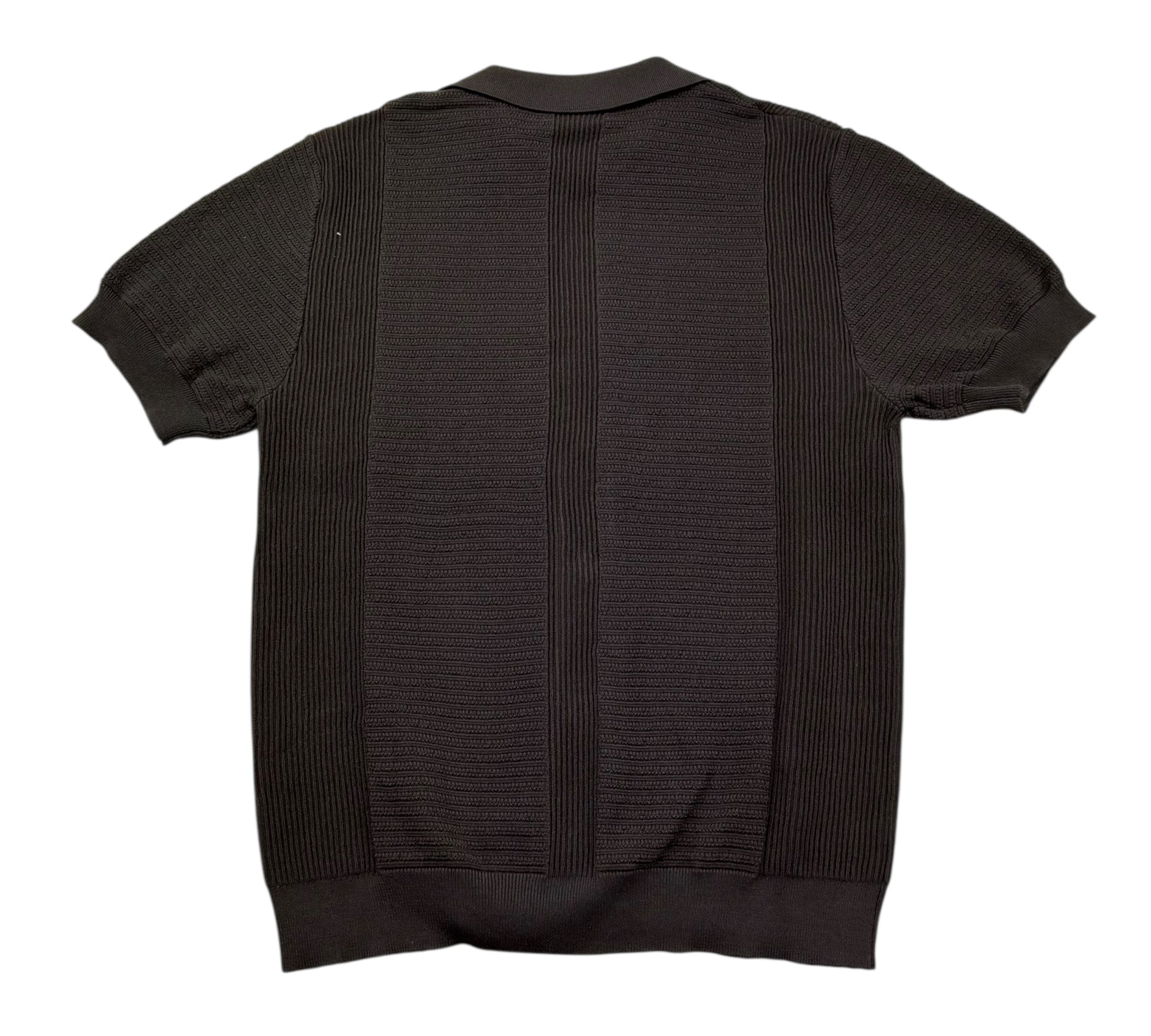 Paolo Pecora Camicia Mezza Manica Tinta Unita Traforato per Bambino PP4276 MARRONE PAOLO PECORA 