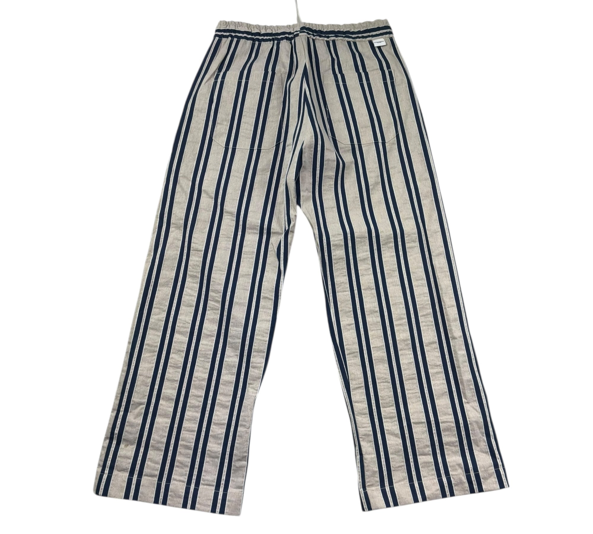 Paolo Pecora Pantalone Fantasia A Righe con Elastico In Vita per Bambino PP4299 BEIGE PAOLO PECORA 