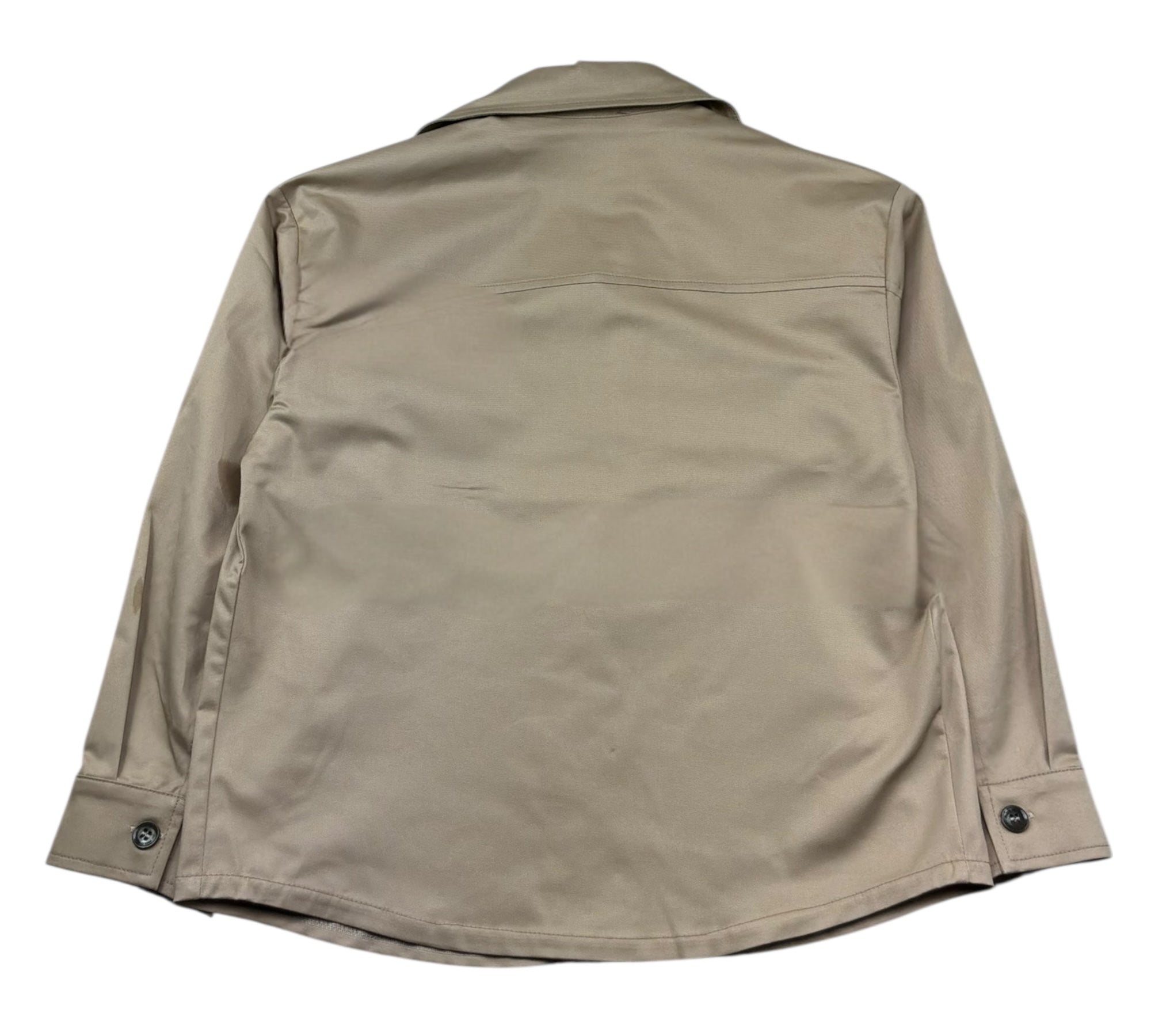 Paolo Pecora Camicia Manica Lunga Tinta Unita per Bambino PP4329 BEIGE PAOLO PECORA 