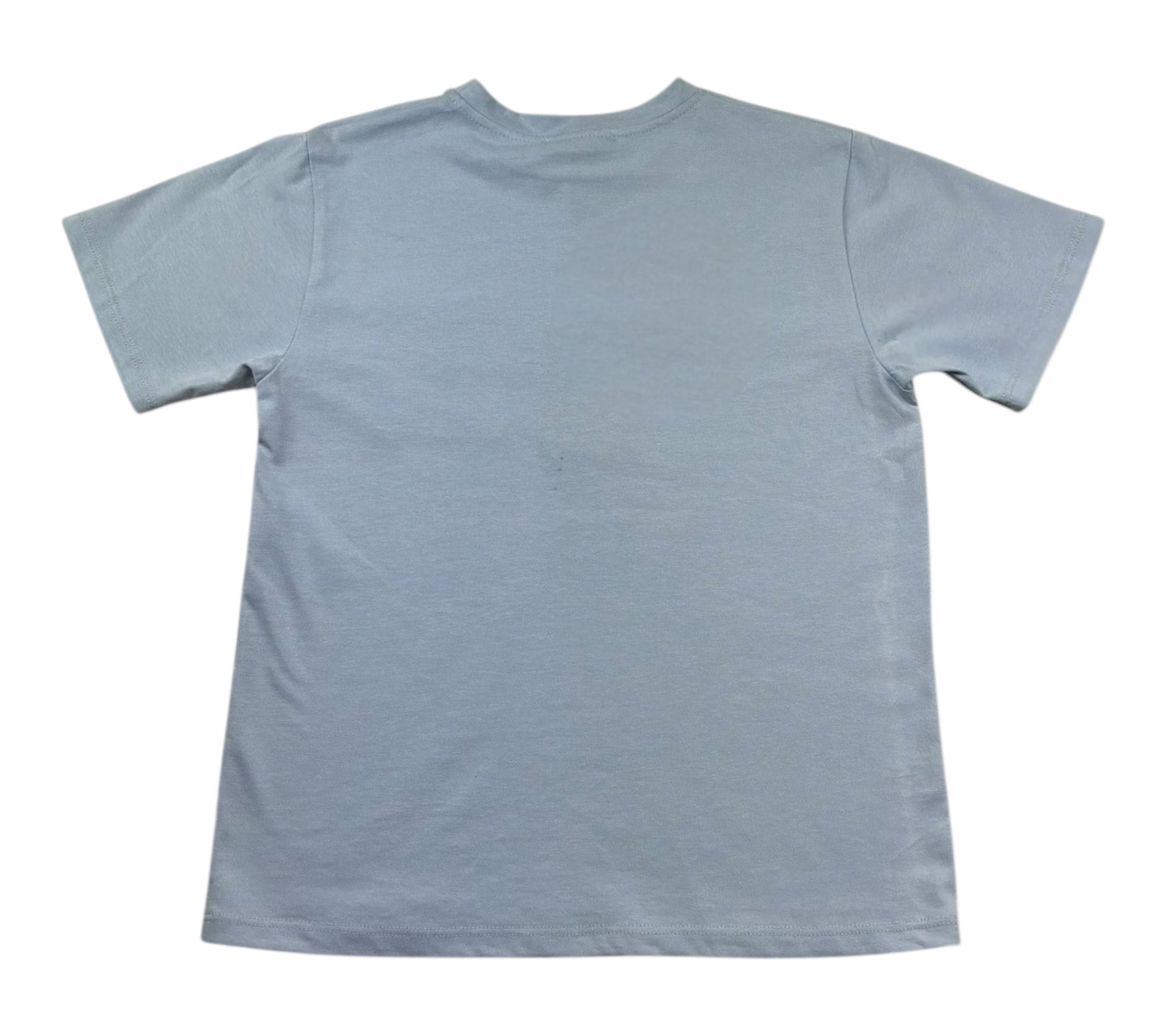Paolo Pecora T-Shirt Girocollo Tinta Unita con Taschino per Bambino PP4364 AZZURRO PAOLO PECORA 