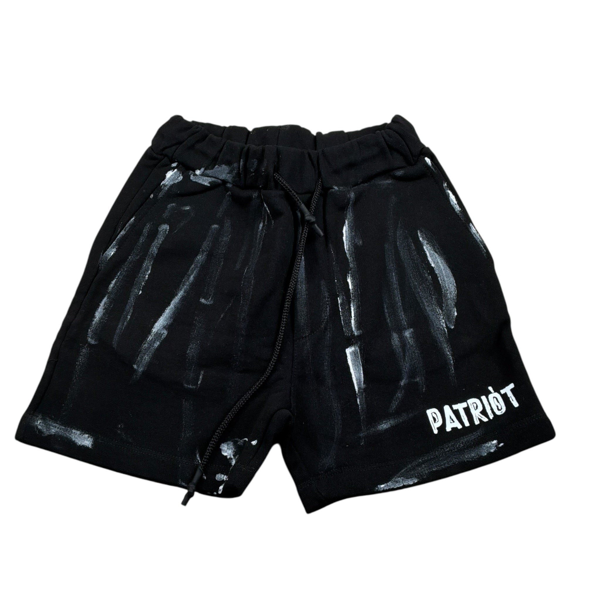 Patriot Bermuda Tuta tinta unita con Logo Nero per Bambino 00813 NERO PATRIOT 