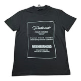 Patriot T-Shirt Girocollo Tinta Unita con Stampa per Bambino PTS006 NERO PATRIOT 