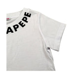 Patrizia Pepe T-Shirt Girocollo Tinta Unita con Logo per Bambina 7M0904 BIANCO PATRIZIA PEPE 