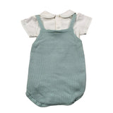 Paz Rodriguez Completi 2 Pezzi Body-Pagliaccetto per Neonato 02019353K VERDE PAZ RODRIGUEZ 