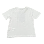 Pepe Feamo T-Shirt Girocollo Tinta Unita con Stampa per Bambino PB503978 BIANCO PEPE JEANS 