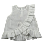 Per Te Top Giromanica tinta unita Bianco per Neonata 33981N BIANCO PER TE 