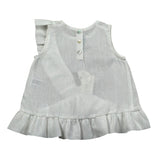 Per Te Top Giromanica tinta unita Bianco per Neonata 33981N BIANCO PER TE 