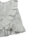 Per Te Top Giromanica tinta unita Bianco per Neonata 33981N BIANCO PER TE 