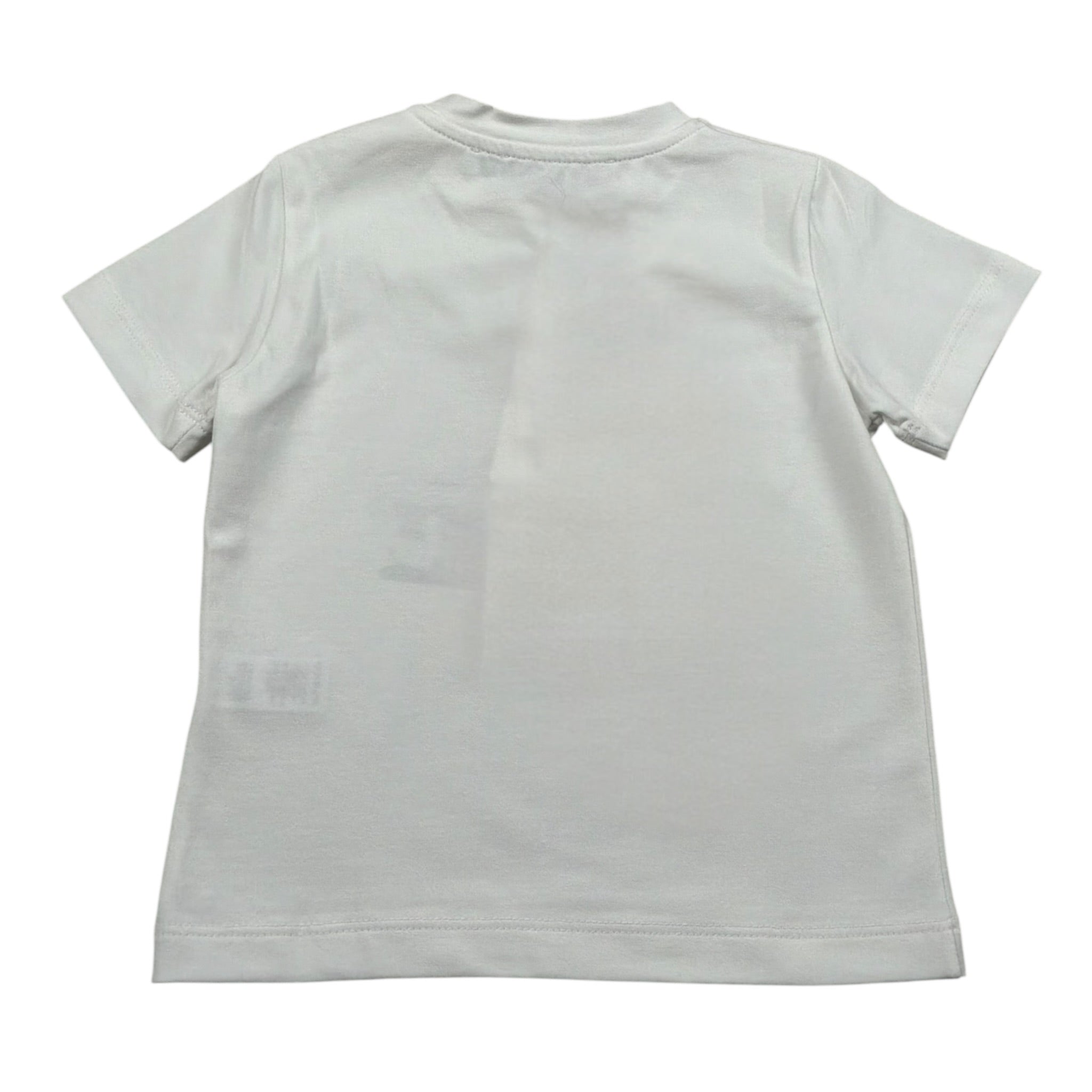 Per Te T-Shirt Girocollo tinta unita Cn Stampa Bianco per Neonato 34176 BIANCO PER TE 