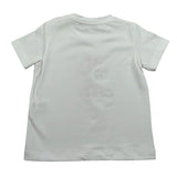 Per Te T-Shirt Girocollo tinta unita Cn Stampa Bianco per Neonato 34186 BIANCO PER TE 