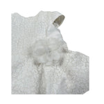 Petit Abito Mezza Manica tinta unita con Tulle Bianco per Neonata S2014013 BIANCO PETIT 
