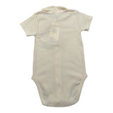 Petit Bateau Body tinta unita Mezza Manica Beige per Neonato A09MP BEIGE PETIT BATEAU 
