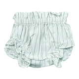 Petit Indi Coulotte Bicolore con Fantasia A Righe per Neonata COULBI BIANCO PETIT INDI 