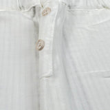 Petit Indi Pantalone Tinta Unita con Elastico In Vita per Neonato SS25BK8140XN BIANCO PETIT INDI 
