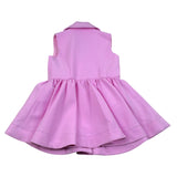 Petit Posh Abito Modello Giacca Tinta Unita Giromanica per Neonata GFBS25052VEN ROSA PETIT POSH 
