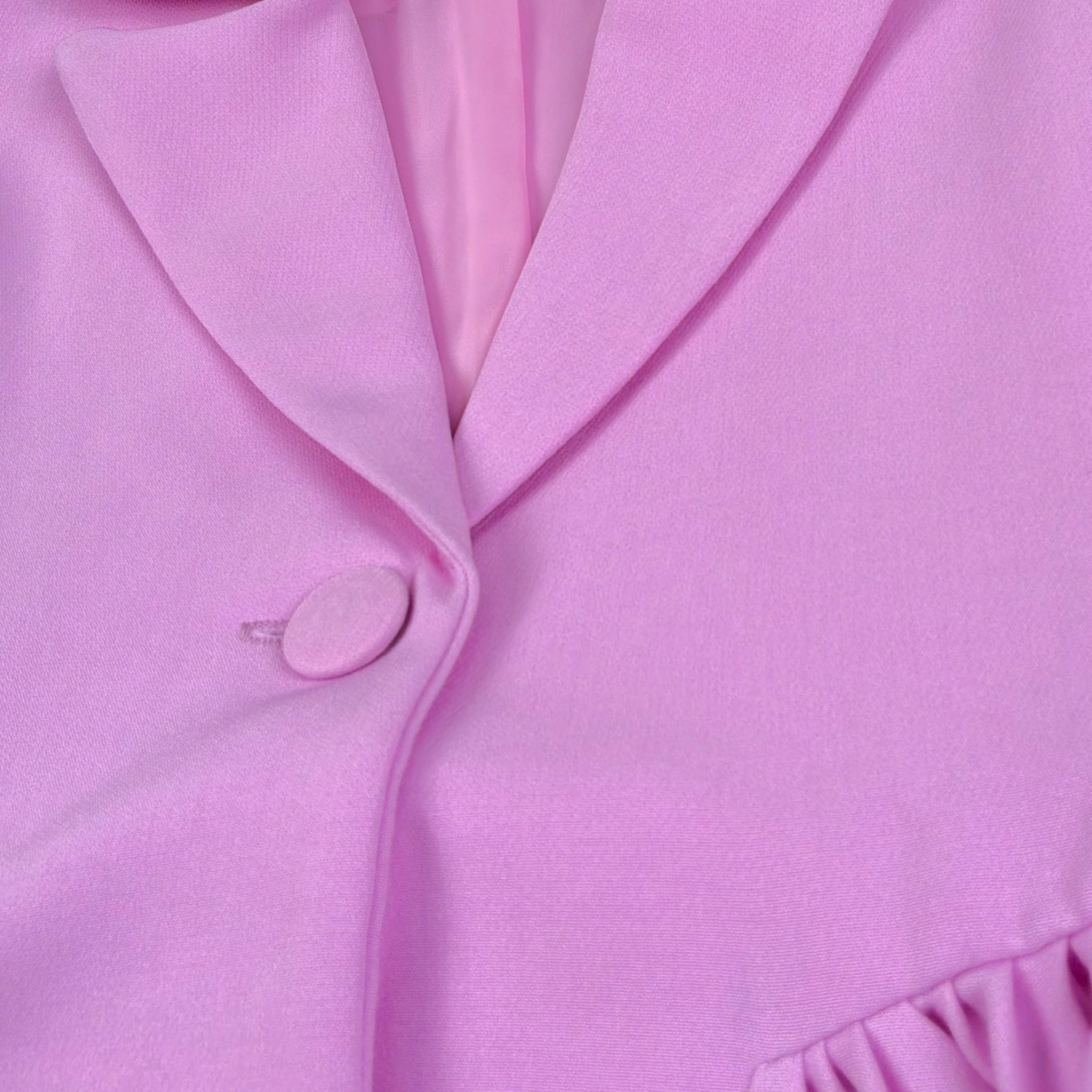 Petit Posh Abito Modello Giacca Tinta Unita Giromanica per Neonata GFBS25052VEN ROSA PETIT POSH 