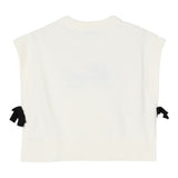 Philosophy Maglia Girocollo Tinta Unita con Logo per Bambina I9E308XX BIANCO PHILOSOPHY 