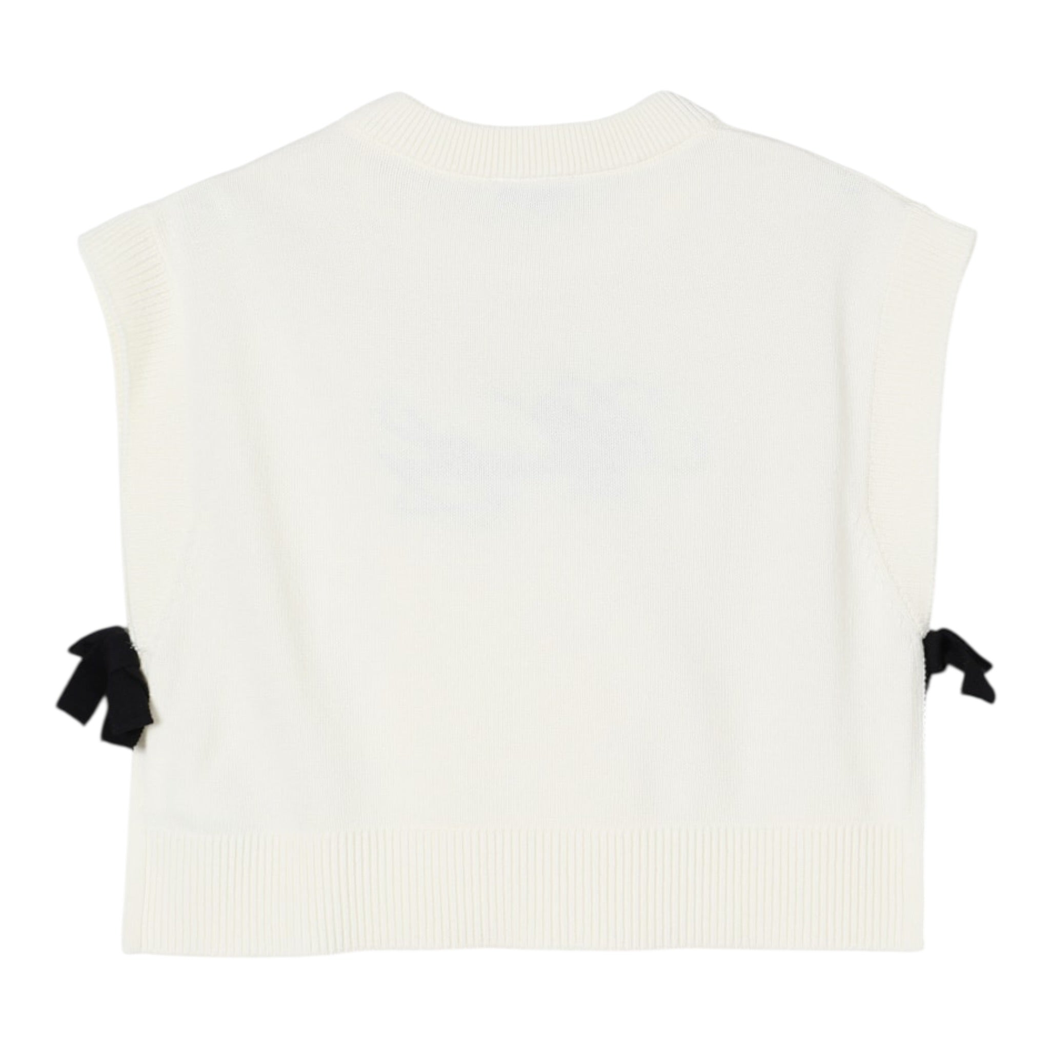Philosophy Maglia Girocollo Tinta Unita con Logo per Bambina I9E308XX BIANCO PHILOSOPHY 