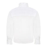 Philosophy Camicia Tinta Unita Manica Lunga  per Bambina PJCA124 BIANCO PHILOSOPHY 