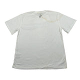 Pinko T-Shirt Girocollo tinta unita con Logo Bianco per Bambina 029830 BIANCO PINKO 
