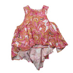 Pinko Camicia Giromanica Stampa Fantasia per Bambina 033700 BIANCO PINKO 