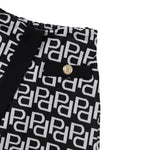 Pinko Short tinta unita Stampa Loghi Nero per Bambina F3PIJGST200 NERO PINKO 