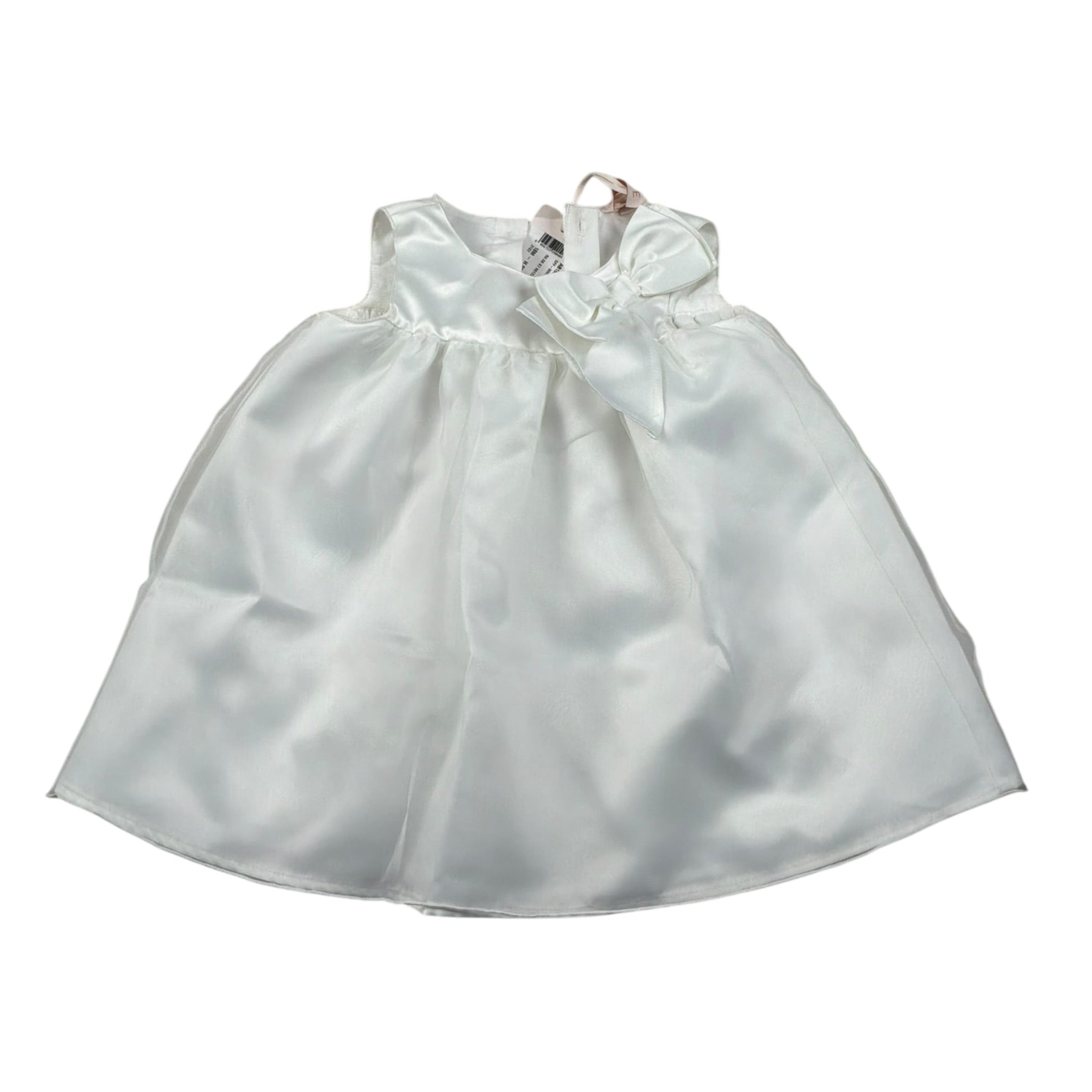 Please Abito Giromanica Tinta Unita per Neonata AB18310G73 BIANCO PLEASE 