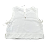 Please Top Giromanica Tinta Unita per Bambina CC89300G72X BIANCO PLEASE 