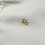 Please Camicia Tinta Unita per Bambino CL17270B73 BIANCO PLEASE 