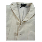 Please Giacca Tinta Unita per Neonato JB03282B73 PANNA PLEASE 