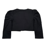 Please Giacca Tinta Unita per Bambina LG02042G38 NERO PLEASE 