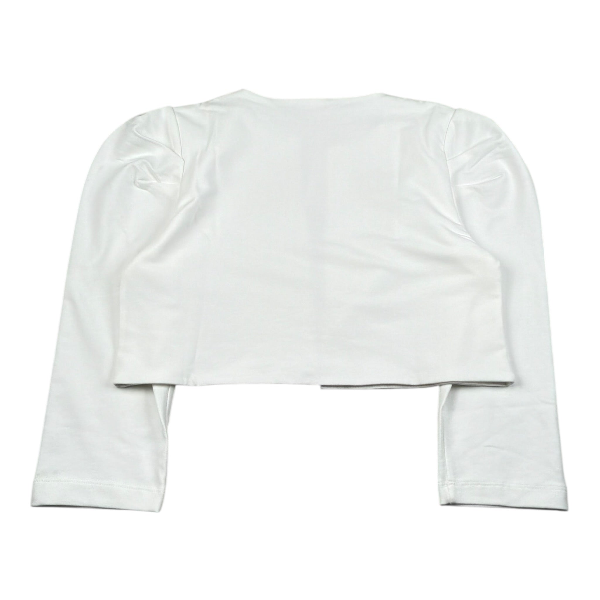Please Coprispalle Tinta Unita per Bambina LG02042G73 BIANCO PLEASE 