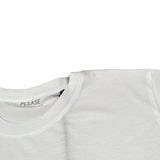Please T-Shirt Girocollo tinta unita Bianco per Bambino MB21030B73XX BIANCO PLEASE 