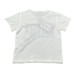 Please T-Shirt Girocollo tinta unita con Stampa Bianco per Neonato MB64030B BIANCO PLEASE 