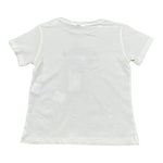 Please T-Shirt Girocollo Tinta Unita con Stampa per Neonato MBA2030B71 BIANCO PLEASE 