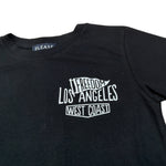 Please T-Shirt Girocollo tinta unita con Stampa Nero per Bambino MBC6030B72 NERO PLEASE 
