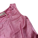 Please Top Giromanica tinta unita Rosa per Bambina MO05032G73X ROSA PLEASE 