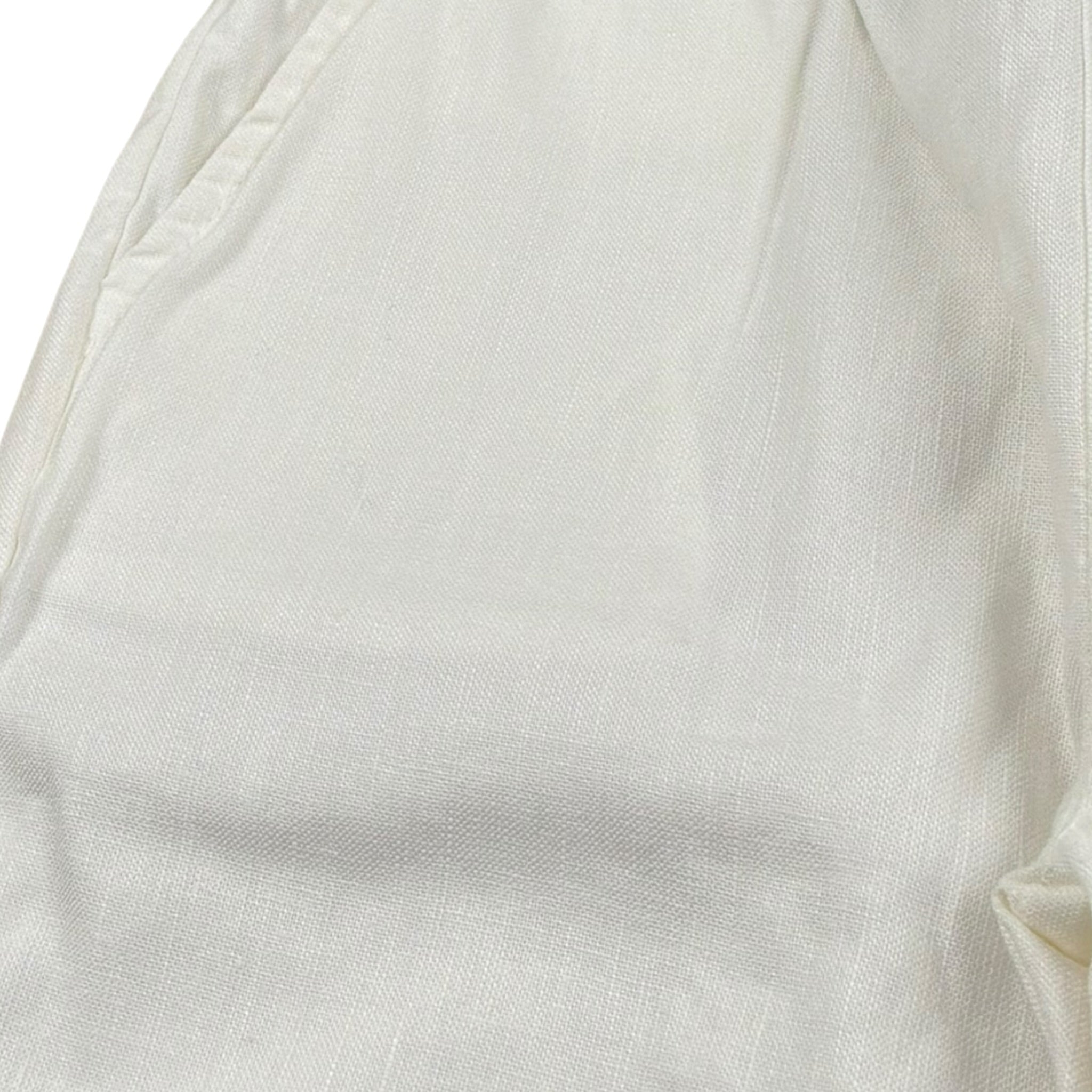 Please Pantalone Tinta Unita con Elastico In Vita per Bambino PE75300B73 BIANCO PLEASE 
