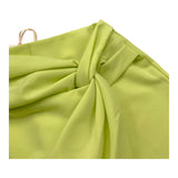 Please Short Tinta Unita Modello Gonna per Bambina RE05132G73 VERDE PLEASE 