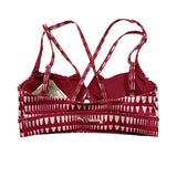 Puma Top Tinta Unita con Fantasia per Bambina 525011 BORDEAUX PUMA 