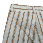 Pure Firenze Bermuda Fantasia A Righe con Girovita Regolabile Beige per Neonato PC01271 BEIGE PURE FIRENZE 