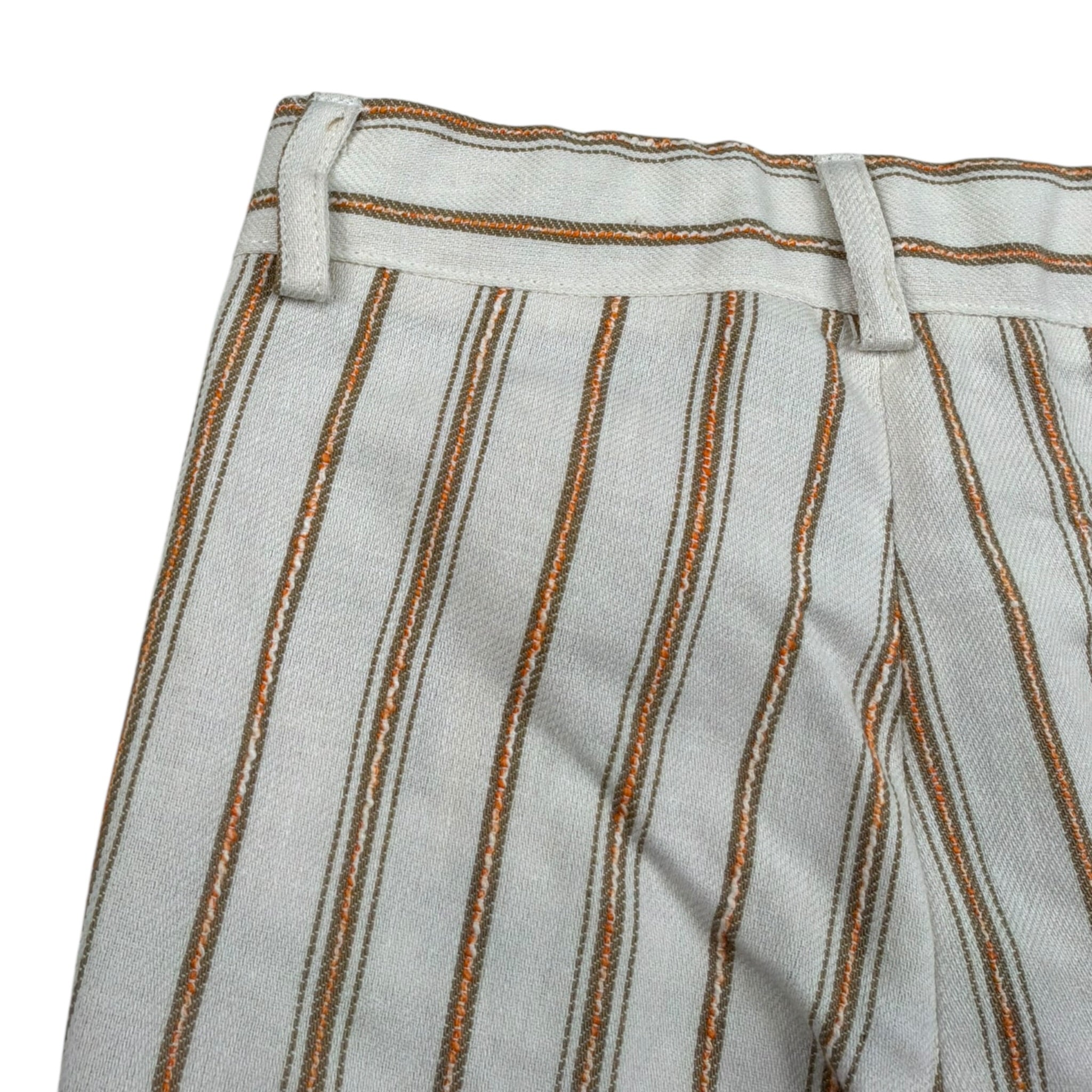 Pure Firenze Bermuda Fantasia A Righe con Girovita Regolabile Beige per Neonato PC01271 BEIGE PURE FIRENZE 