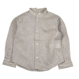 Pure Firenze Camicia Manica Lunga Collo Coreano tinta unita Beige per Neonato PC03176X BEIGE PURE FIRENZE 