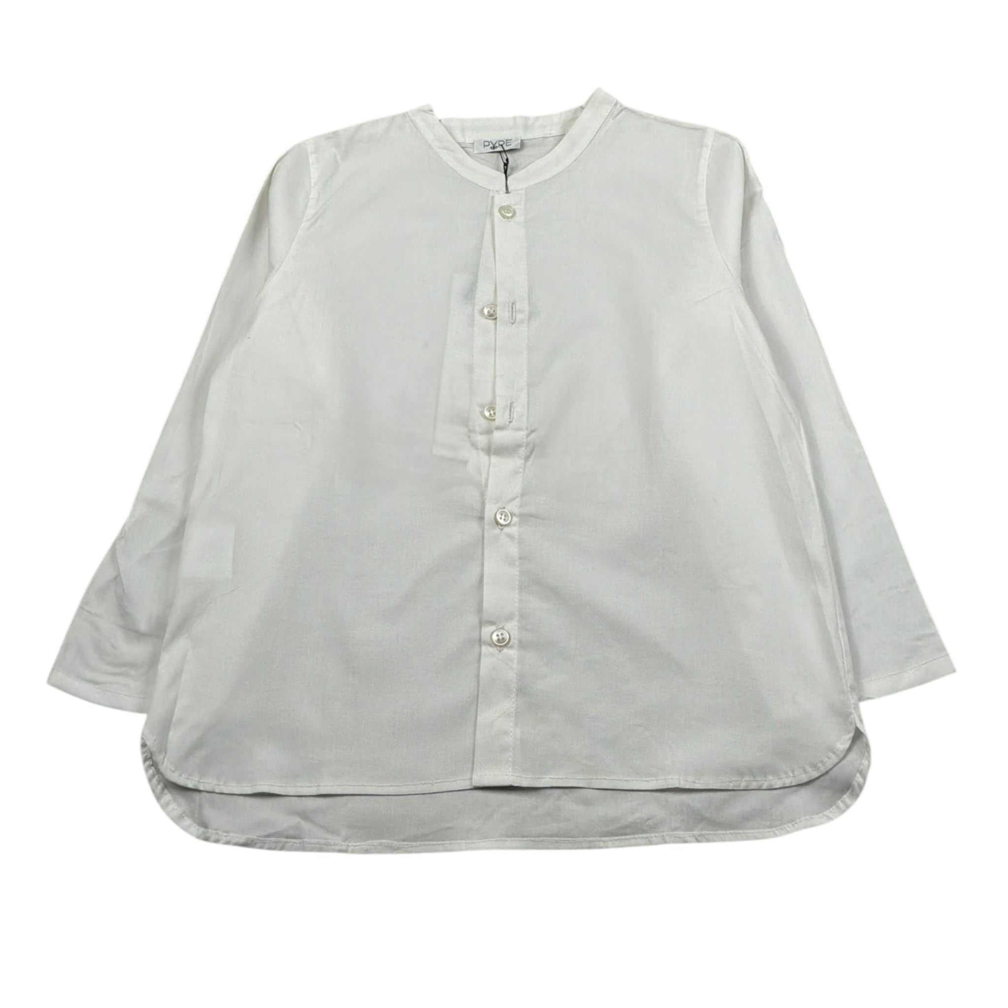 Pype Camicia Manica Lunga tinta unita Bianco per Bambino TENERIFEX BIANCO PYPE 