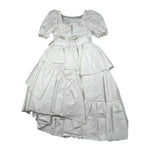 Raffaella Completo 2 Pezzi Camicia-Gonna per Bambina OTRANTO14 BIANCO RAFFAELLA 