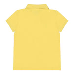 Ralph Lauren Polo Mezza Manica Tinta Unita con Logo per Bambina 312698589132 GIALLO RALPH LAUREN 