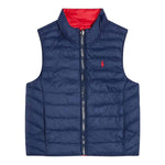 Ralph Lauren Giubbino Modello Smanicato Tinta Unita per Bambino 320949920002J BLU RALPH LAUREN 