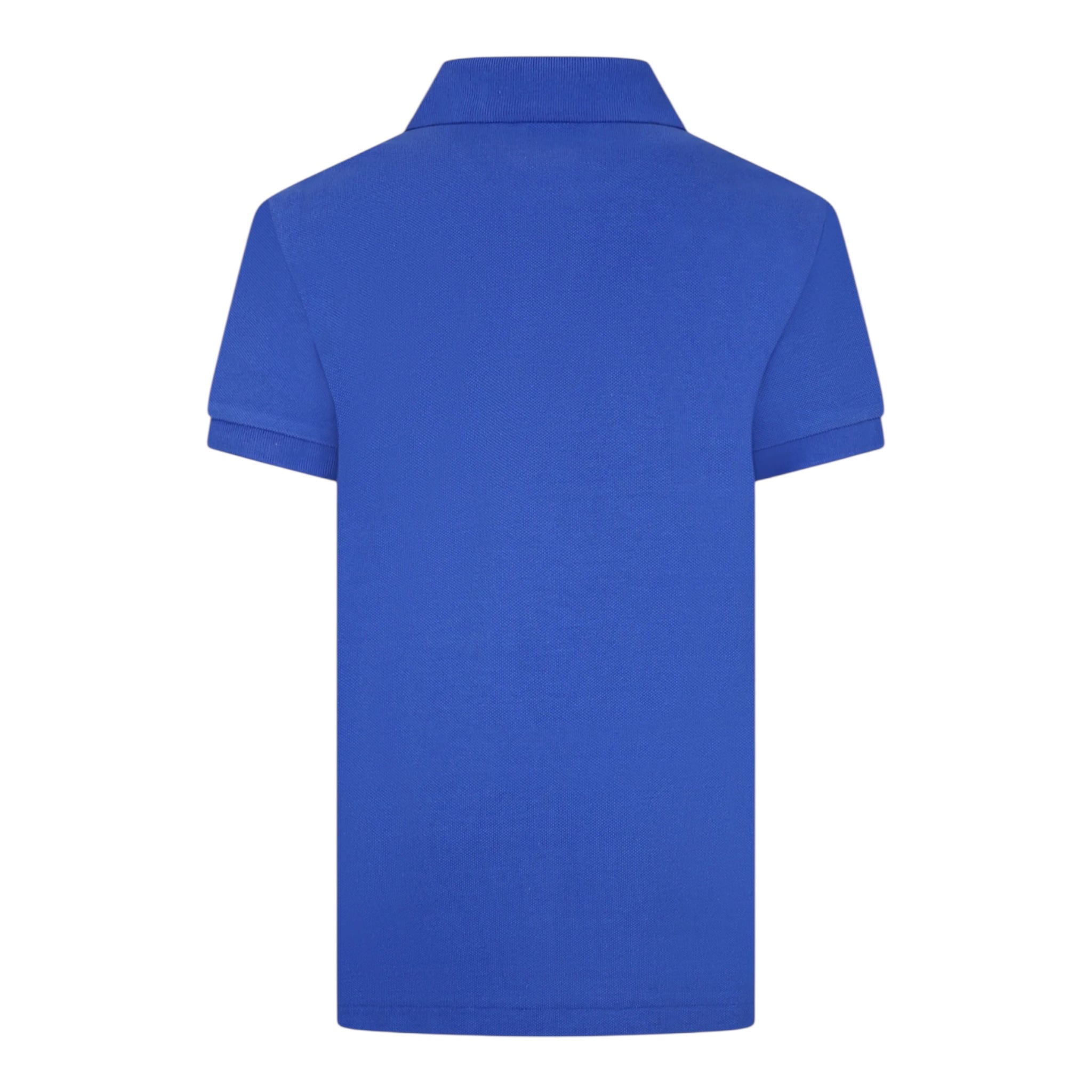 Ralph Lauren Polo Mezza Manica Tinta Unita per Bambino 322703632184 BLU RALPH LAUREN 